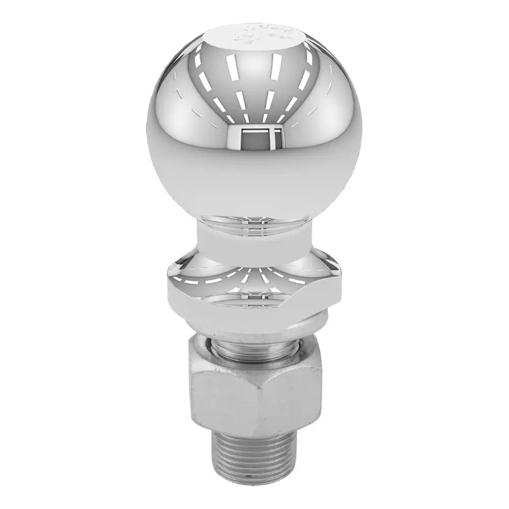 CURT 2516 Trailer Ball 1 x 218 Shank 7500 lb Capacity Chrome 40067