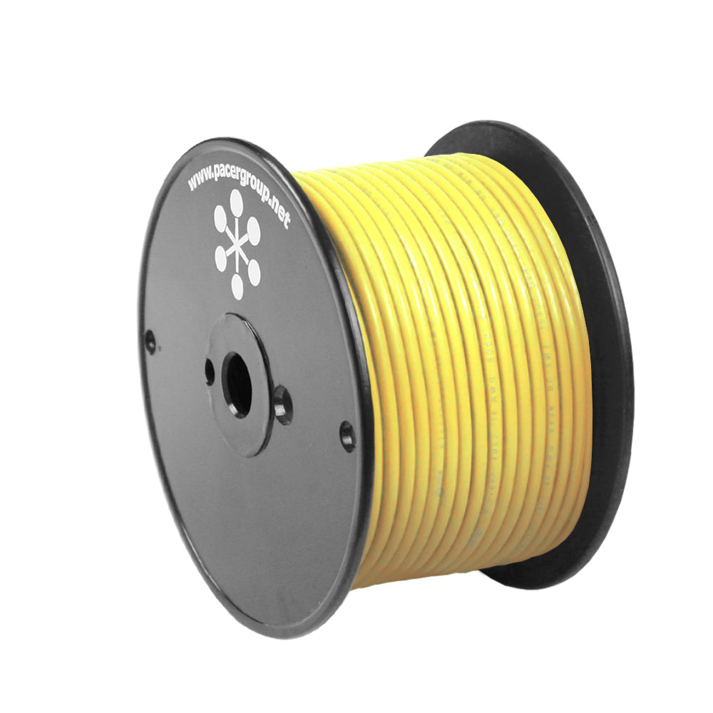 Pacer Yellow 10 AWG Primary Wire 20 WUL10YL20