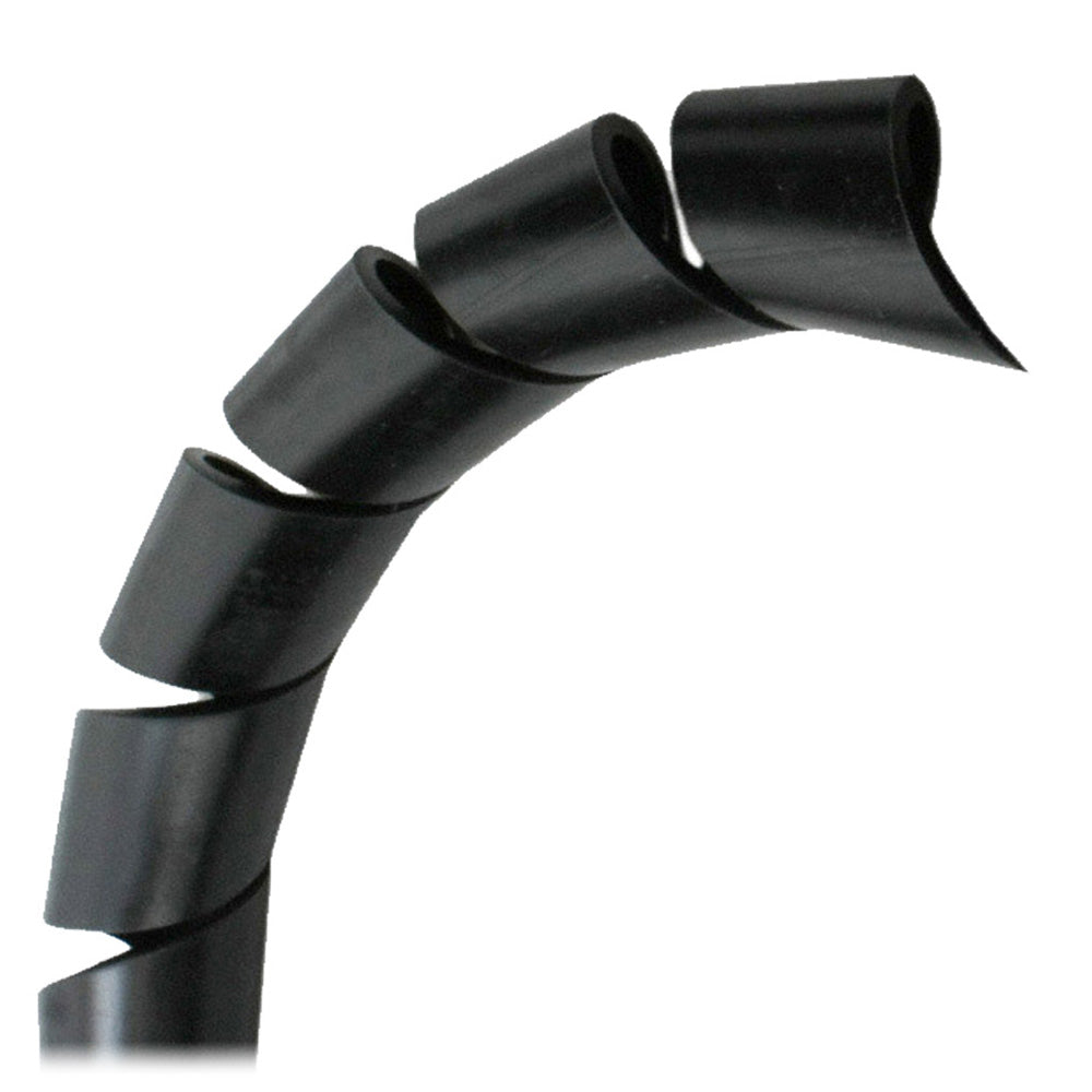 Pacer 38 Spiral Wrap Black 100 Roll BSW38BK100
