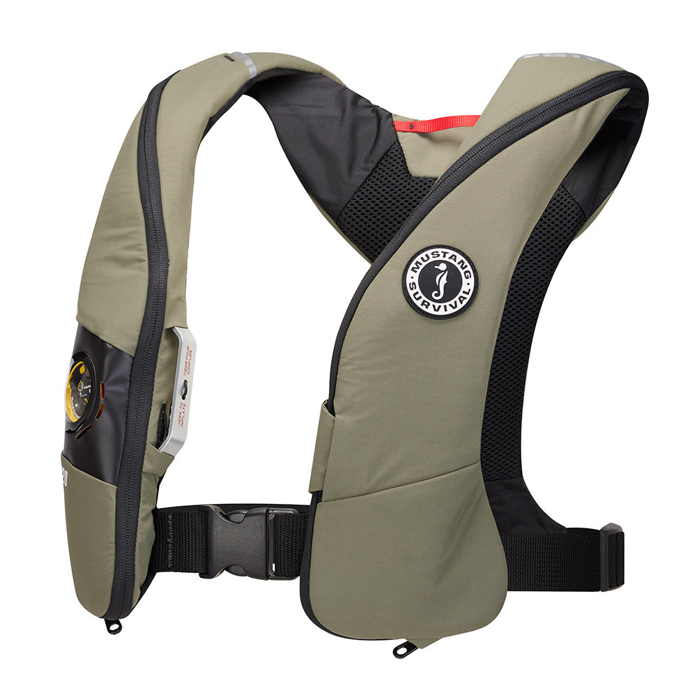 Mustang Elite 120 Coastal Inflatable PFD Everglade Green MD51702920