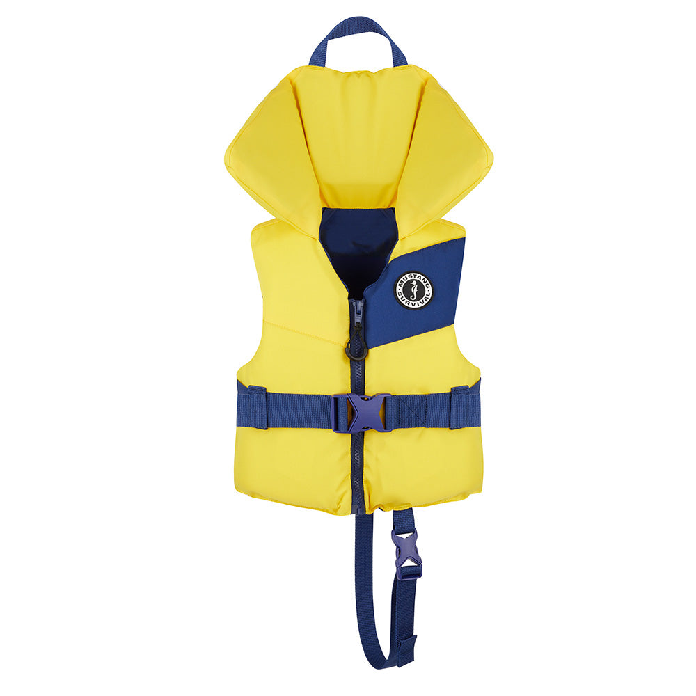 Mustang Lil Legends Infant Foam Vest YellowNavy MV32518440