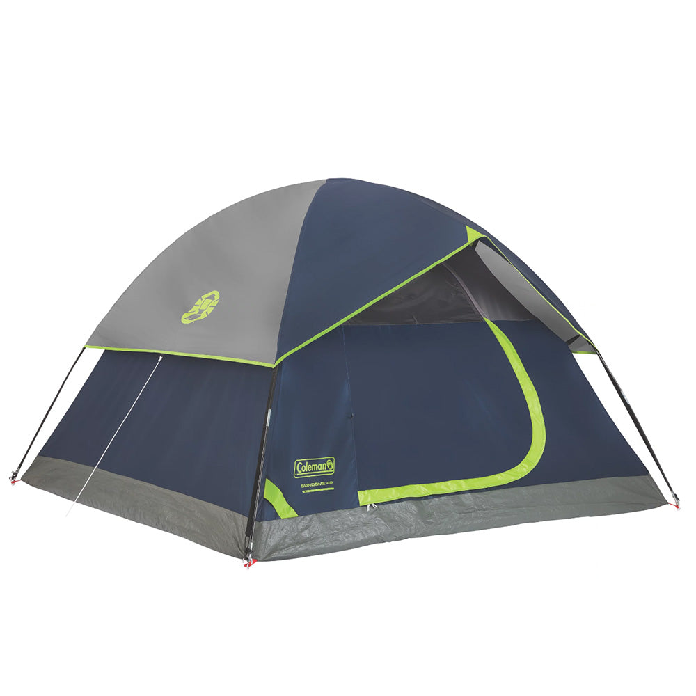 Coleman Sundome 4Person Camping Tent Navy 2207036