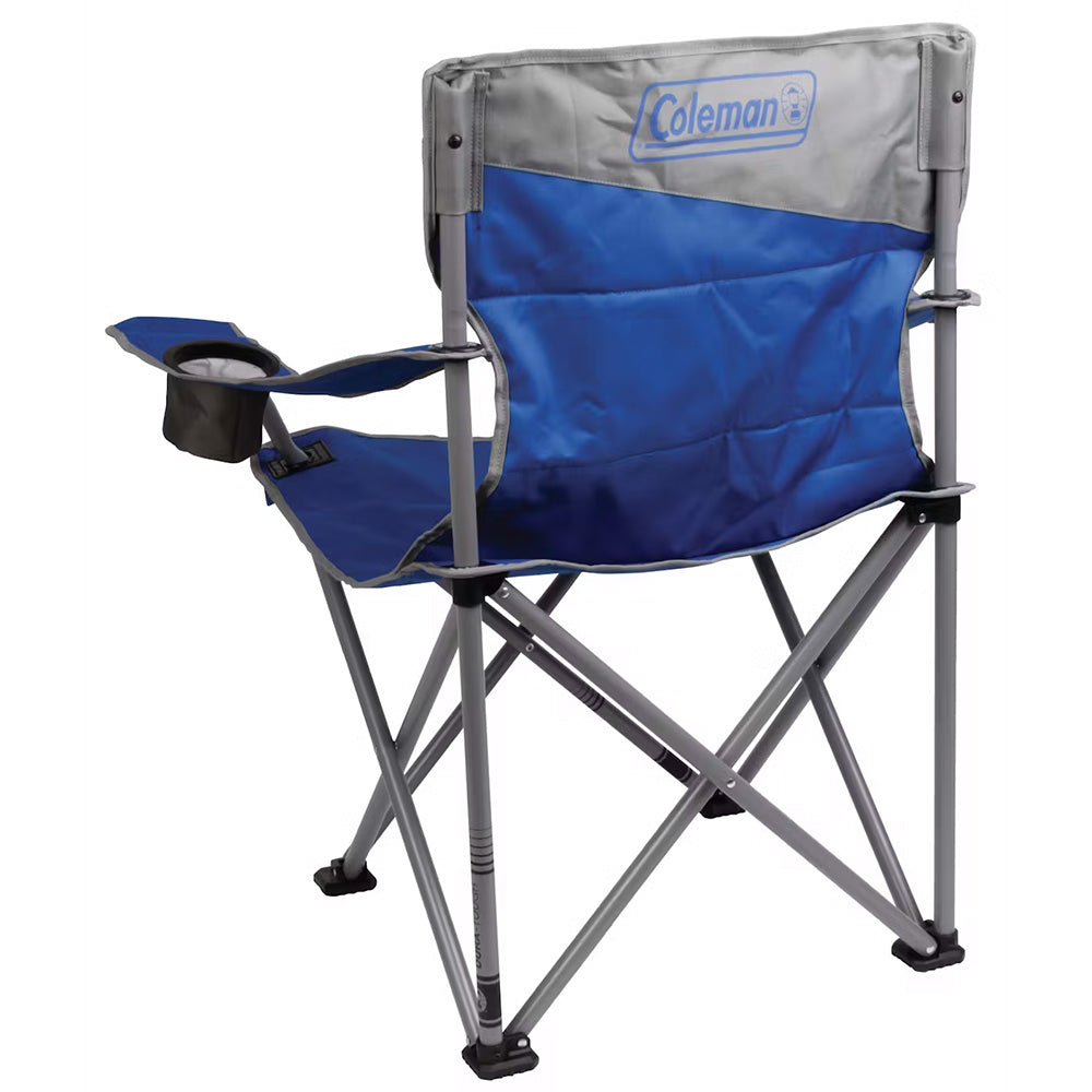 Coleman Big Tall Quad Camping Chair Blue 2000035476