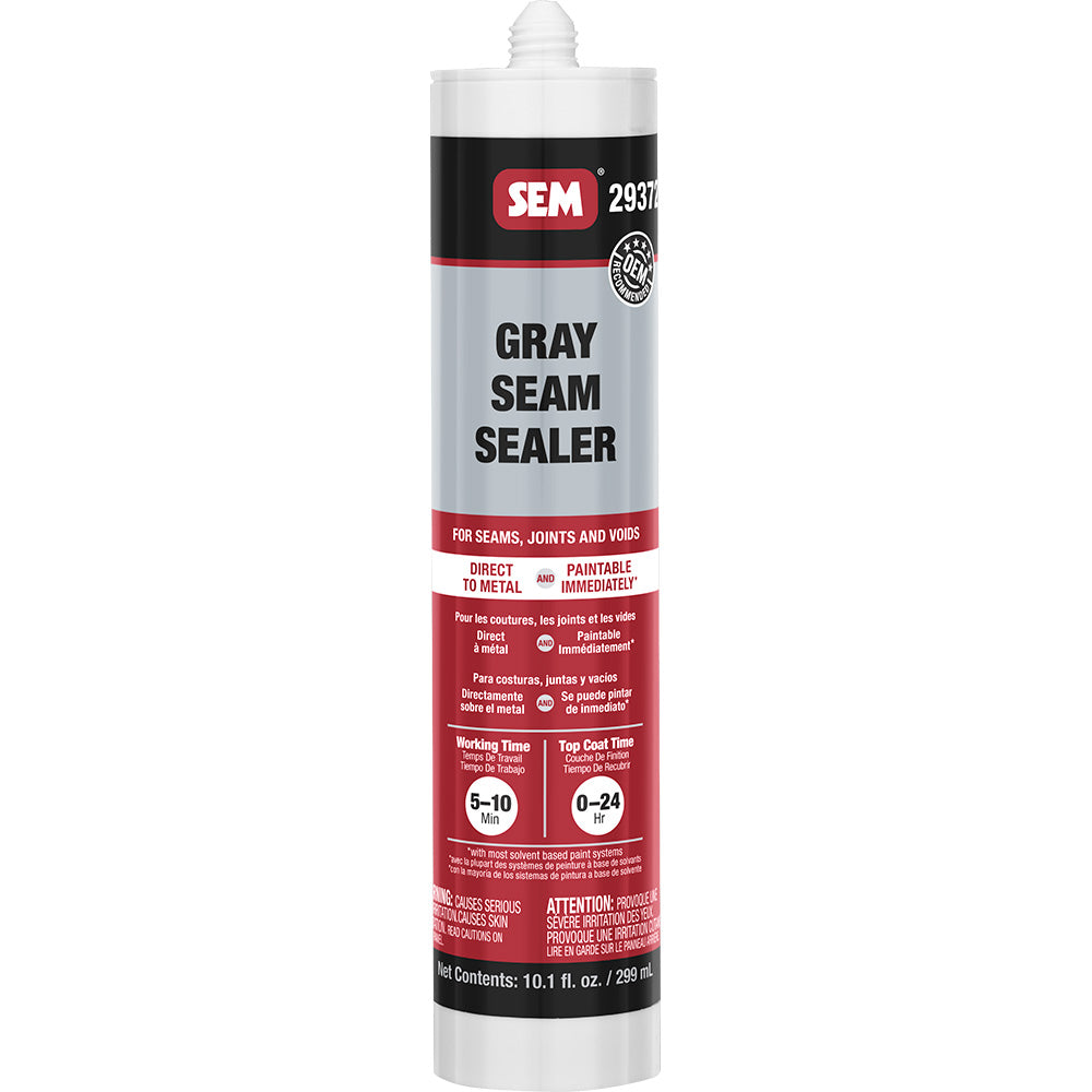 SEM 1K Seam Sealer 101oz Tube Grey 29372