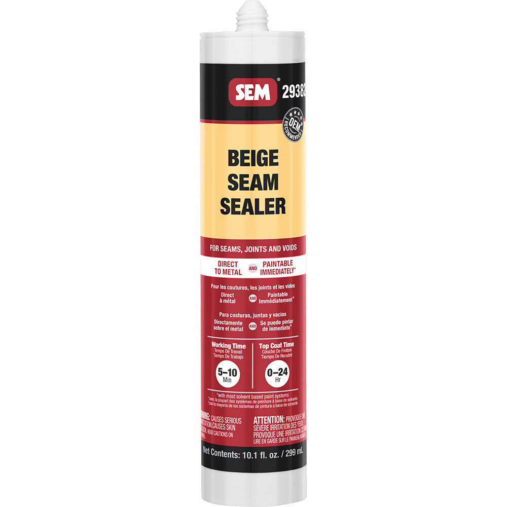 SEM 1K Seam Sealer 101oz Tube Beige 29382