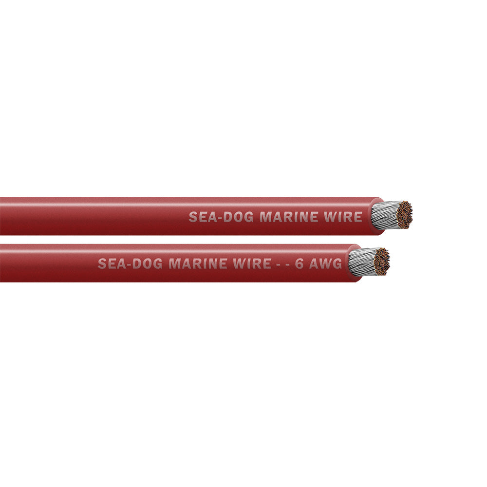 SeaDog 6 AWG Red Battery Cable 500 8006027