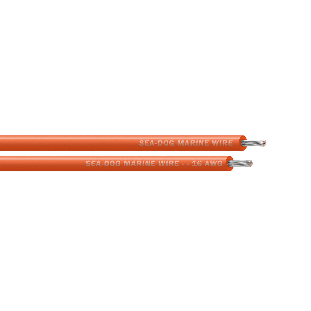 SeaDog 16 AWG Orange Primary Wire 1000 8016089