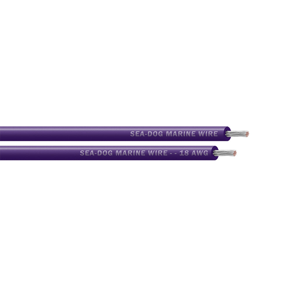 SeaDog 18 AWG Purple Primary Wire 1000 8018109