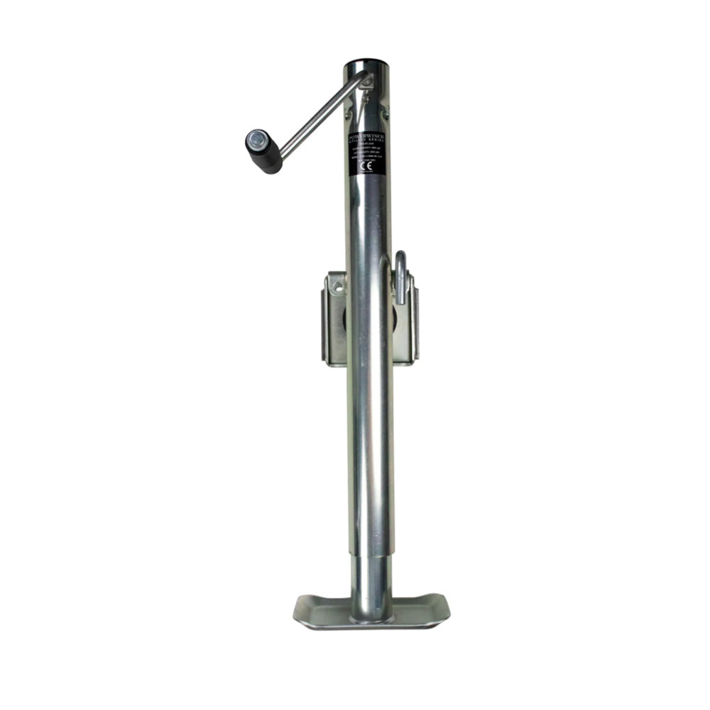 Powerwinch Utility Series Jack 2500lb WeldOn Flat Plate Zinc 21500J2500WFZR