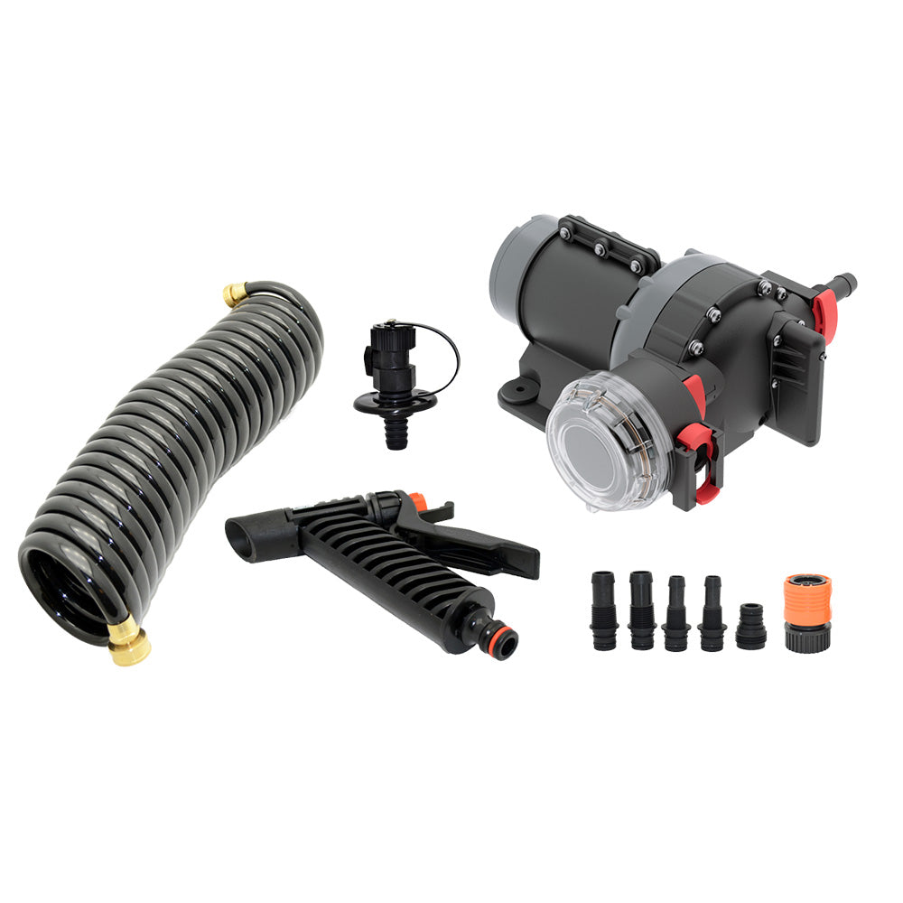 Johnson Pump Aqua Jet II WD 35 GPM 12V Full Pump Kit 102501314