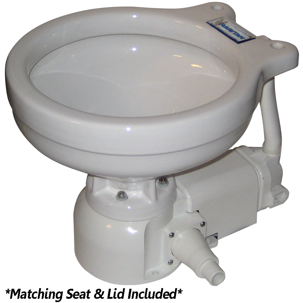 Raritan Sea Era Electric Toilet Marine Size Integral Pump Straight 90 Discharge 12v 160MI012