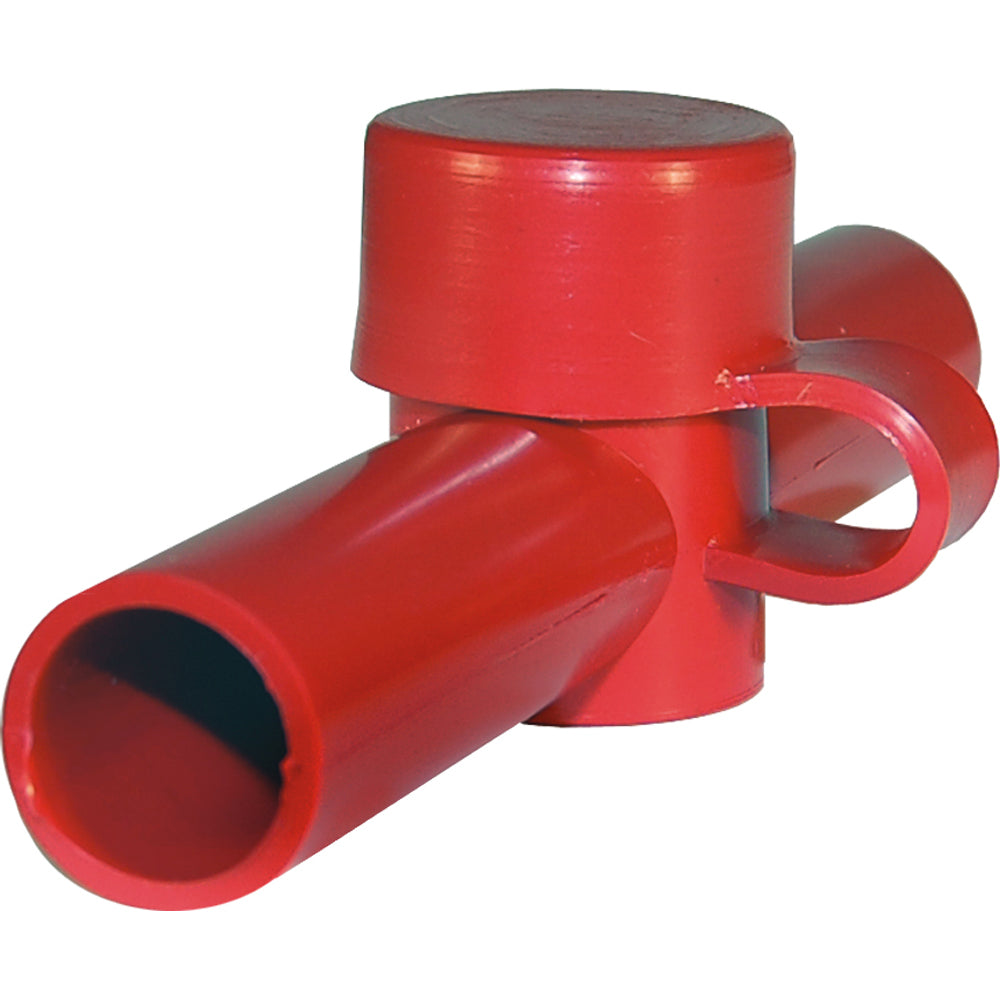 Blue Sea 4003 Cable Cap Dual Entry Red 4003