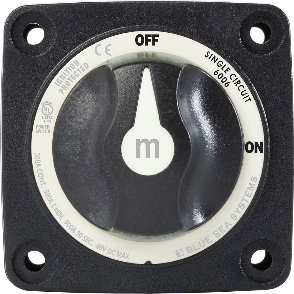 Blue Sea 6006200 Battery Switch Mini ONOFF Black 6006200