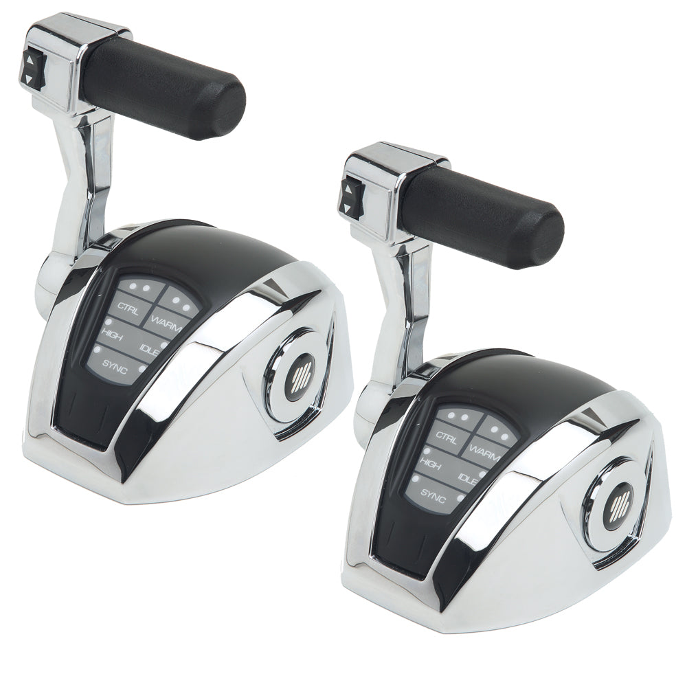 UFlex Power A Electronic Control Package w Trim Single EngineDual Station Mechanical ThrottleMechanical S MM12T