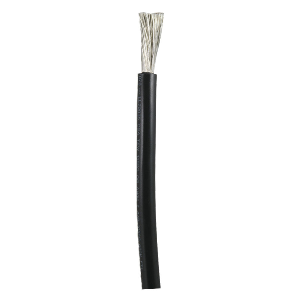 Ancor Black 10 AWG Battery Cable Sold By The Foot 1160FT