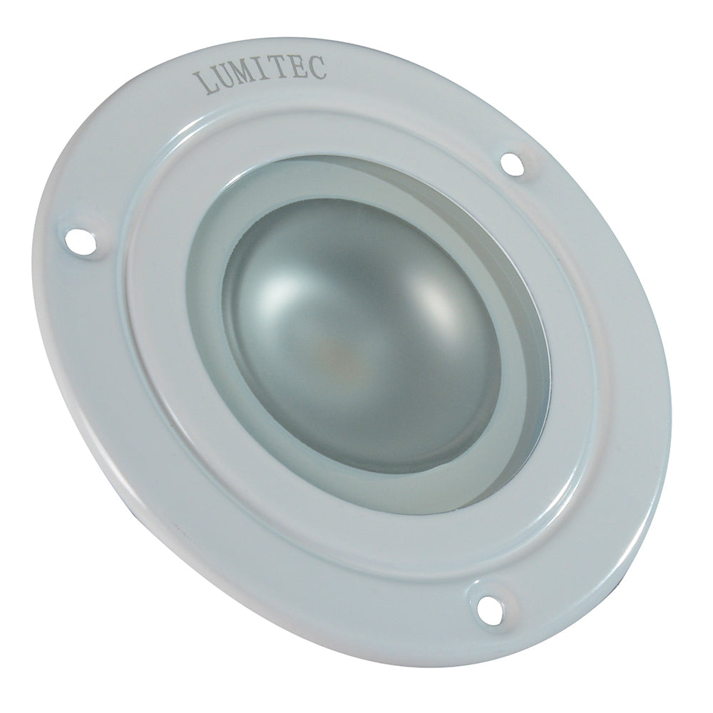 Lumitec Shadow Flush Mount Down Light White Finish 3Color RedBlue NonDimming wWhite Dimming 114128