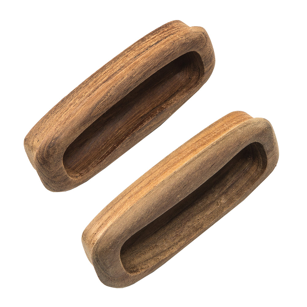 Whitecap Teak Rectangular Drawer Pull 314L 2 Pack 60135A