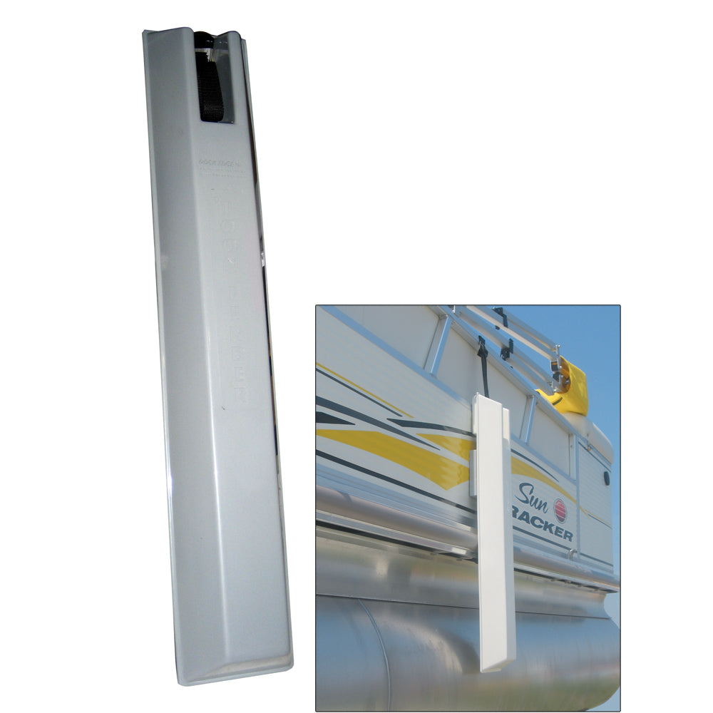 Dock Edge TOON Pontoon Boat Fender 36 Grey 53135F