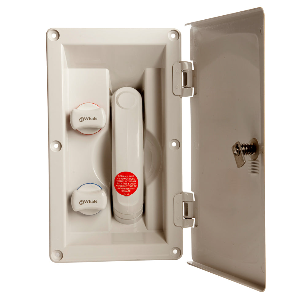 Whale Swim N Rinse Transom Shower Hot Cold Mixer wCover RT2658