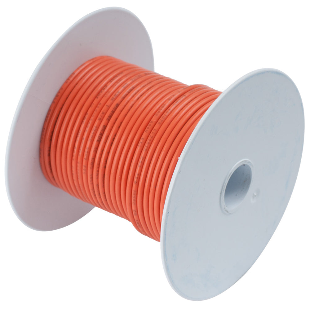 Ancor Orange 18 AWG Tinned Copper Wire 500 100550