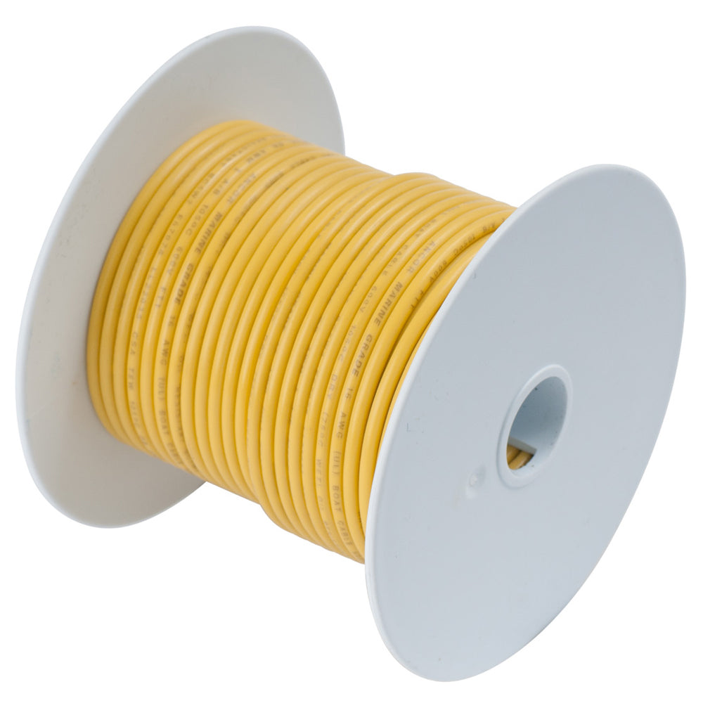 Ancor Yellow 16 AWG Tinned Copper Wire 25 183003