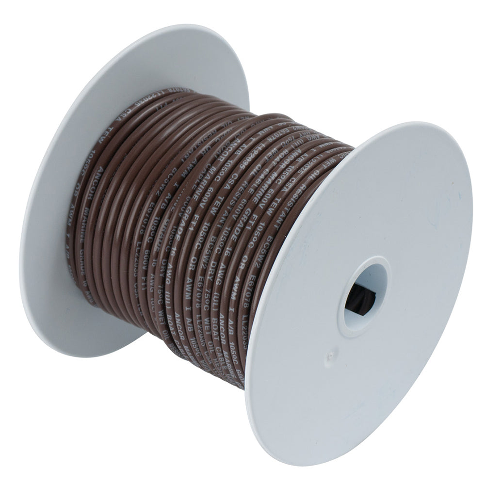 Ancor Brown 14 AWG Tinned Copper Wire 15 184203