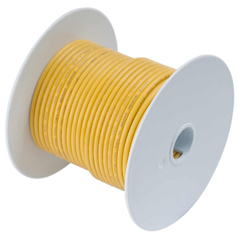 Ancor Yellow 10 AWG Tinned Copper Wire 100 109010