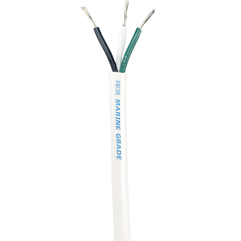 Ancor White Triplex Cable 143 AWG Round 100 133510