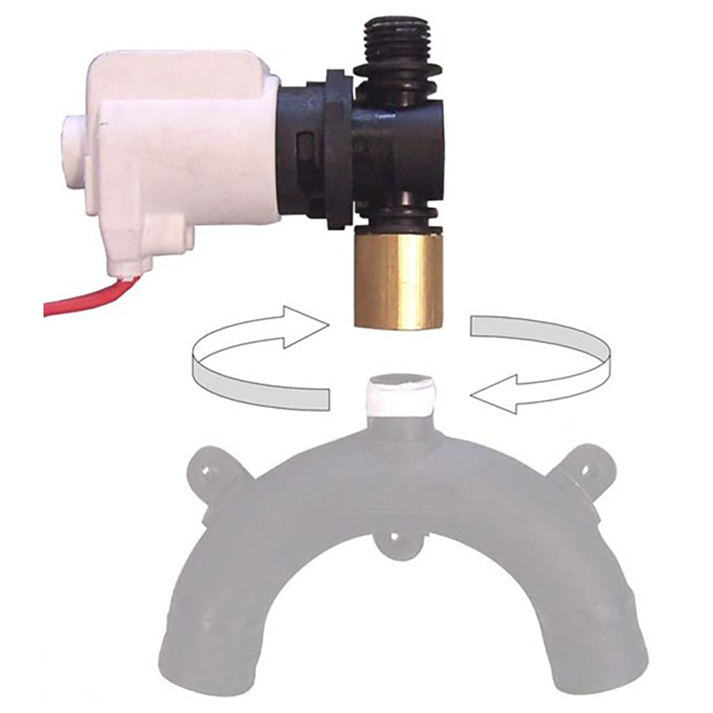 Jabsco Vented Loop Solenoid Valve f37010 Series Toilet 370682000