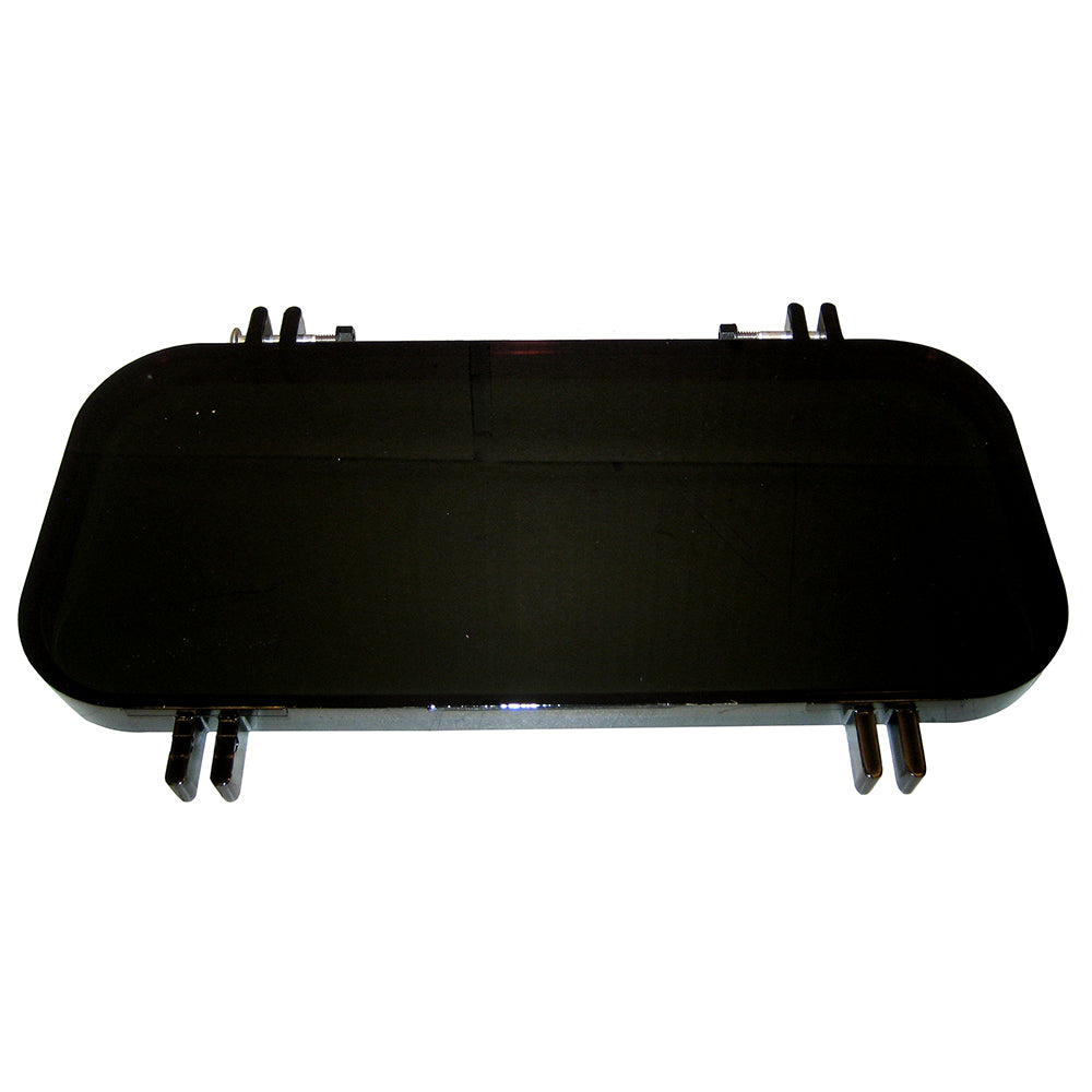 Beckson Replacement Portlight Lens Only 5 x 12 Smoke LNZ512S