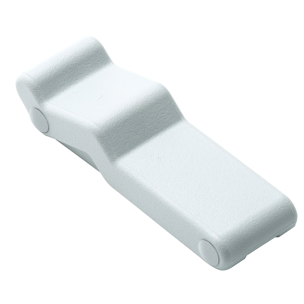 Southco Concealed Soft Draw Latch wKeeper White Rubber C71002