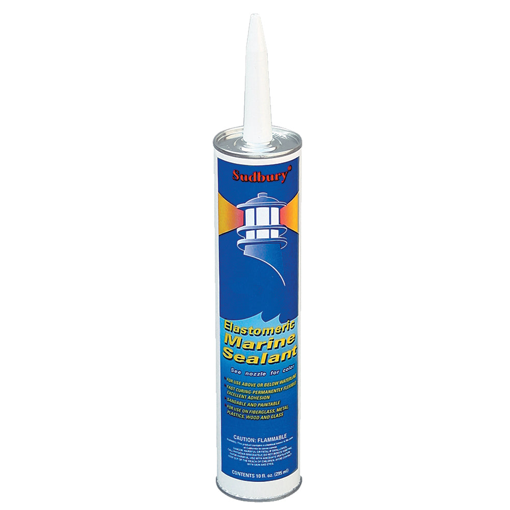 Sudbury Elastomeric Marine Sealant 10oz Cartridge White 300