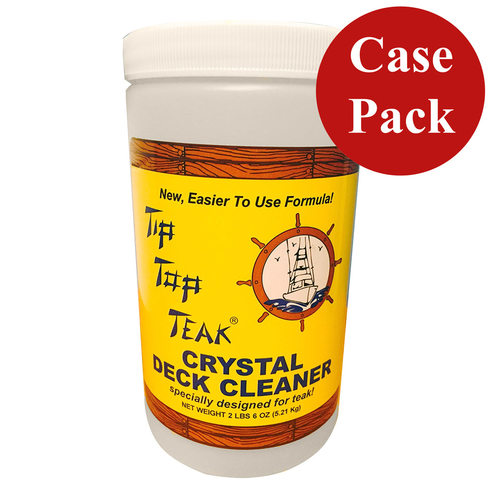 Tip Top Teak Tip Top Teak Crystal Deck Cleaner Quart 2lbs 6oz Case of 12 TC 2000CASE