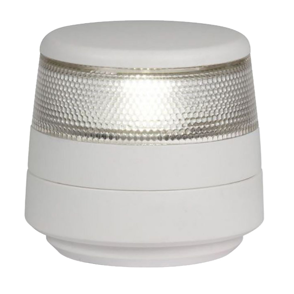 Hella Marine NaviLED 360 Compact All Round White Navigation Lamp 2nm Fixed Mount White Base 980960011