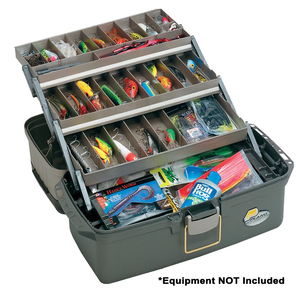 Plano Guide Series Tray Tackle Box GraphiteSandstone 613403