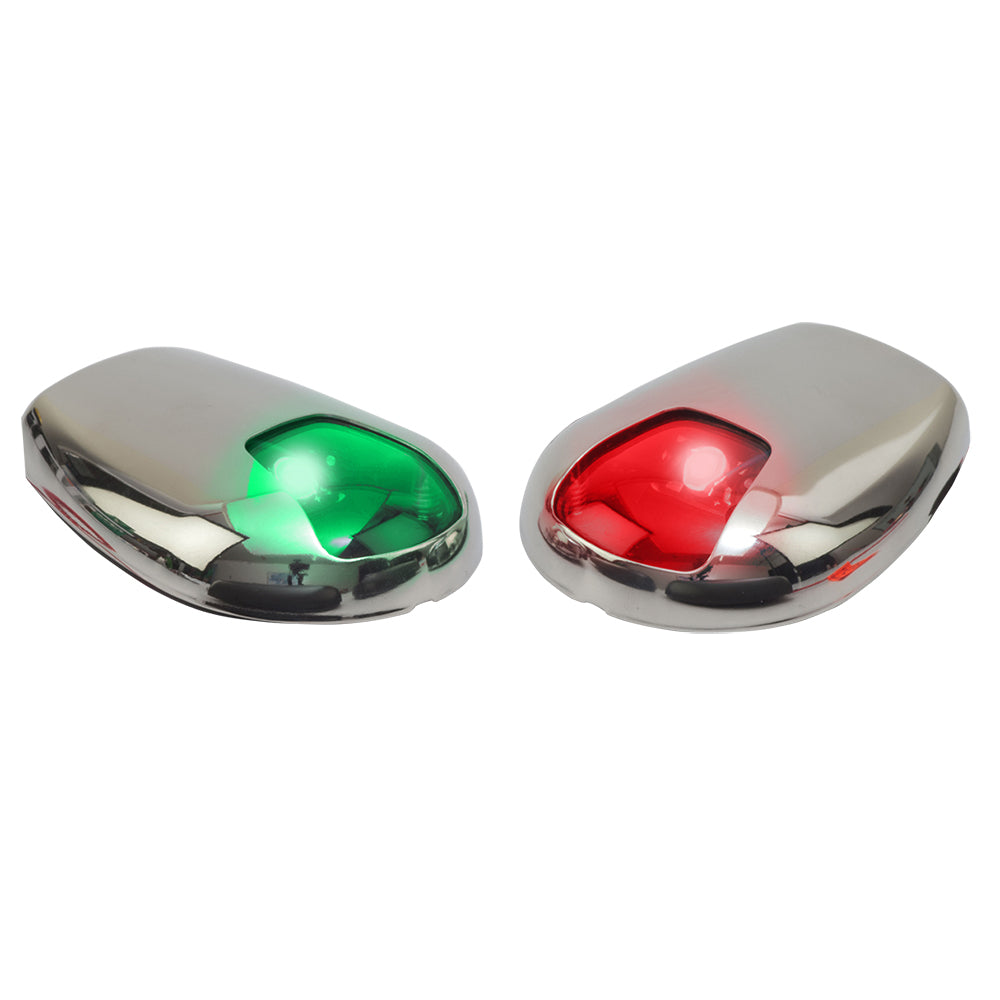SeaDog Stainless Steel Side Mount LED Navigation Lights 2 NM Port Starboard 4000791