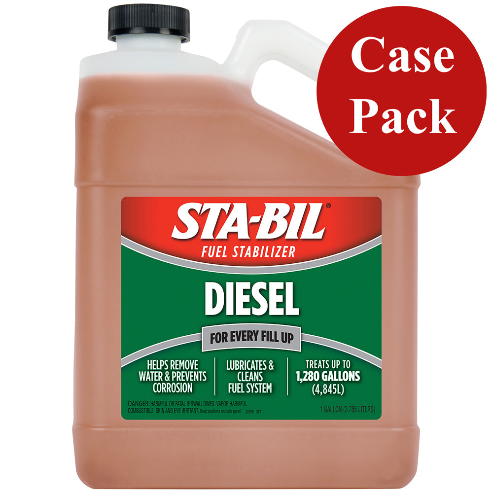 STABIL Diesel Formula Fuel Stabilizer Performance Improver 1 Gallon Case of 4 22255CASE