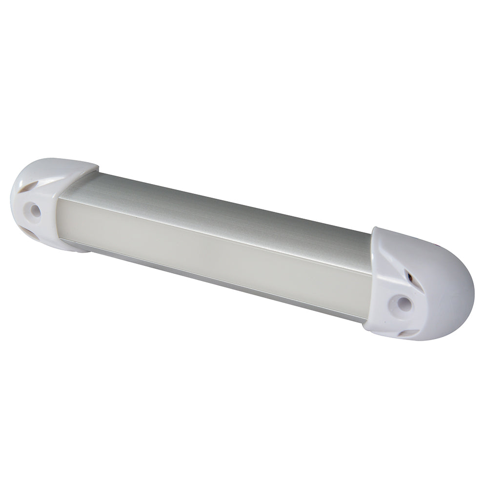 Lumitec Mini Rail2 6 LED Utility Light Spectrum RGBW Brushed Finish 101545