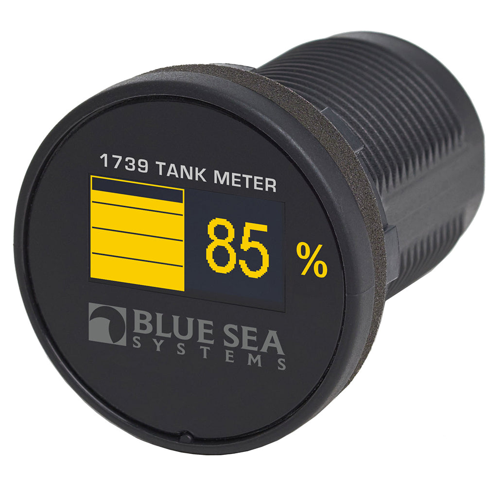 Blue Sea 1739 Mini OLED Tank Meter Yellow 1739
