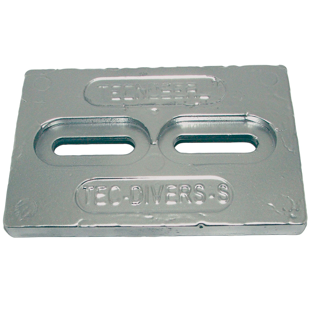Tecnoseal Mini Aluminum Plate Anode 6 x 4 x 12 TECDIVERSSAL
