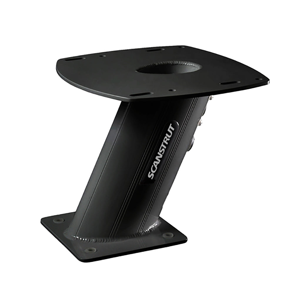 Scanstrut APT25001B Aluminum PowerTower Radar Mount 10 Aft Leaning Black APT25001BLK