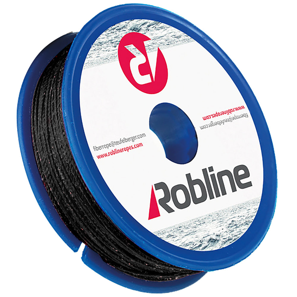 Robline Waxed Whipping Twine 08mm x 40M Black TYN08BLKSP