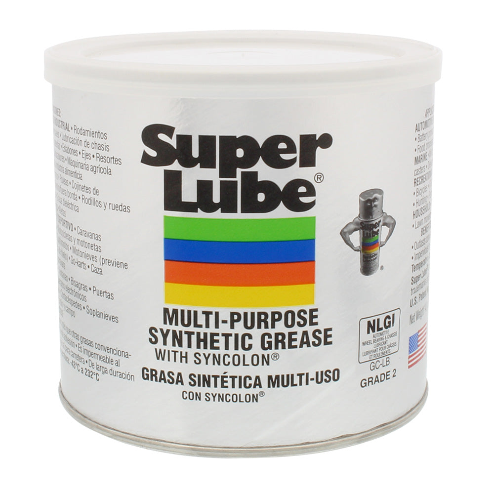 Super Lube MultiPurpose Synthetic Grease wSyncolon 141oz Canister 41160
