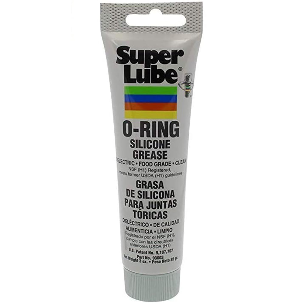 Super Lube ORing Silicone Grease 3oz Tube 93003
