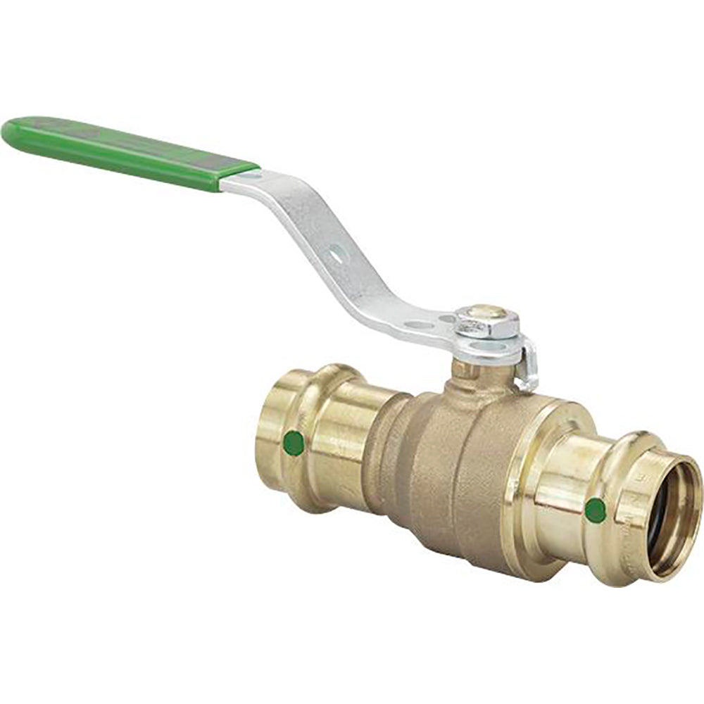 Viega ProPress 112 Zero Lead Bronze Ball Valve wStainless Stem Double Press Connection 79943