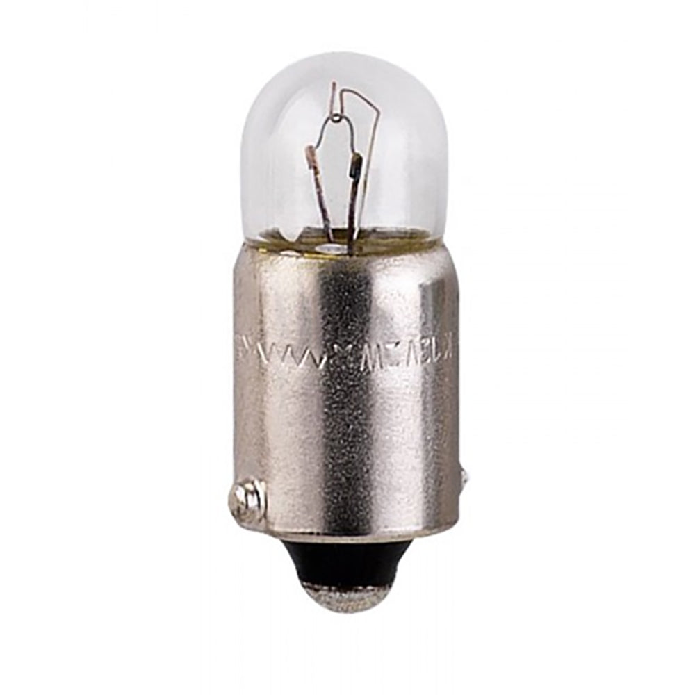 VDO Type B White Metal Base Bulb 12V 4 Pack 600804