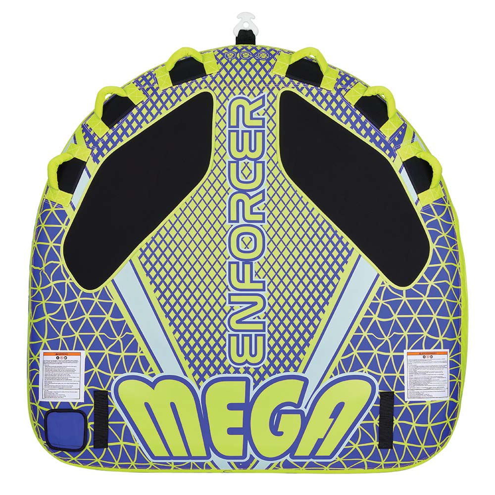 Full Throttle Mega Enforcer Towable Tube 3 Rider Yellow 30220030000321