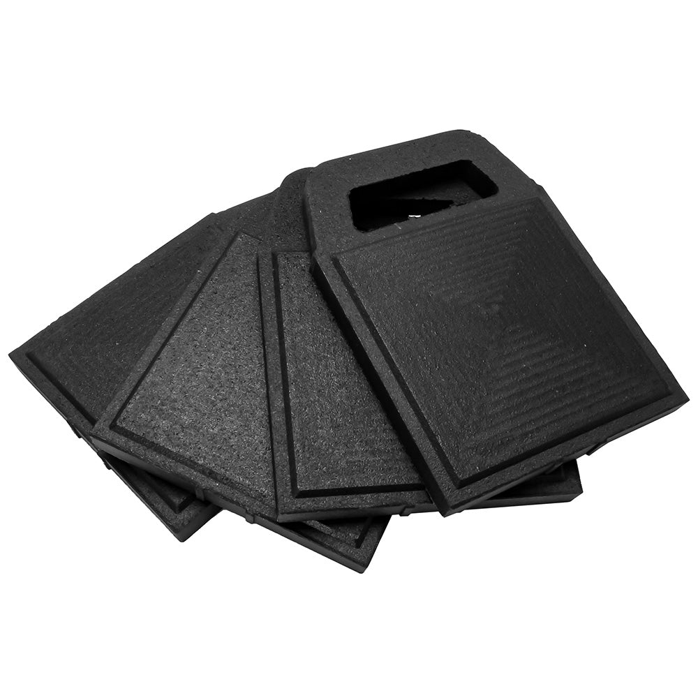 Camco Stabilizer Jack Pads Rubber 62 x 62 4Pack 44591