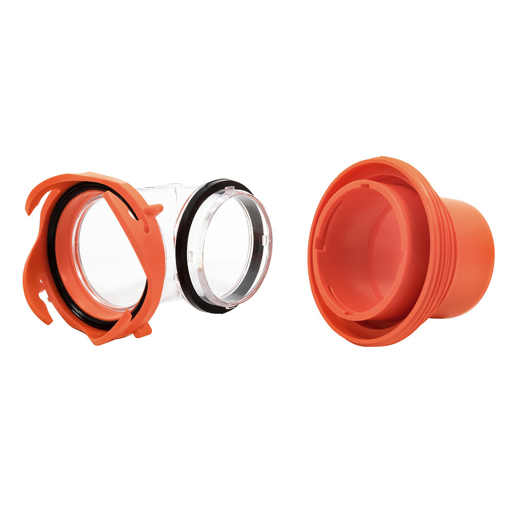 Camco RhinoFLEX Elbow 4 In 1 Adapter wSwivel Bayonet Fitting 39736
