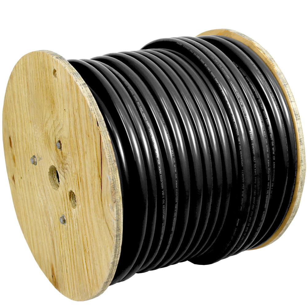 Pacer Black 4 AWG Battery Cable 250 WUL4BK250